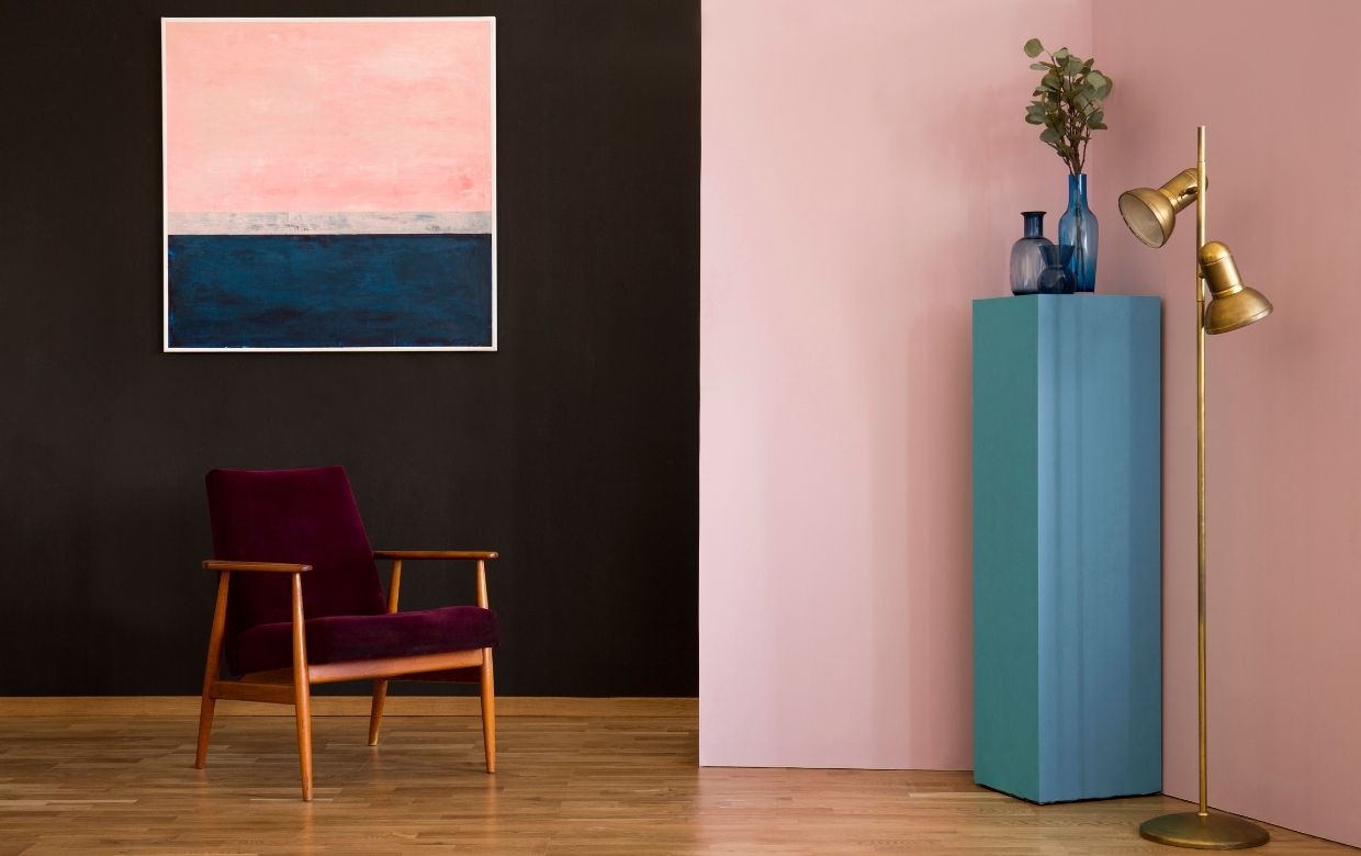 tableau moderne salon
