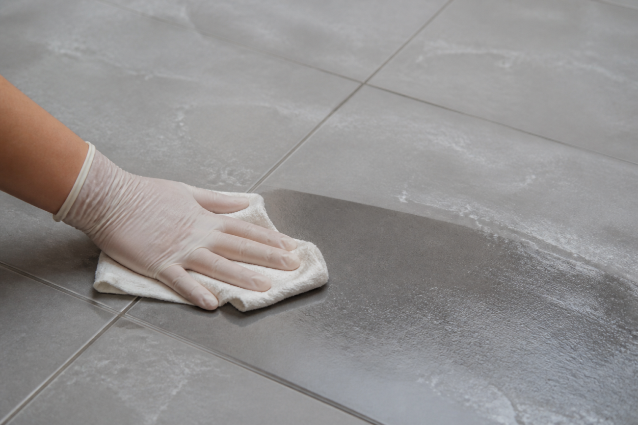 Comment rattraper un carrelage blanchi ?
