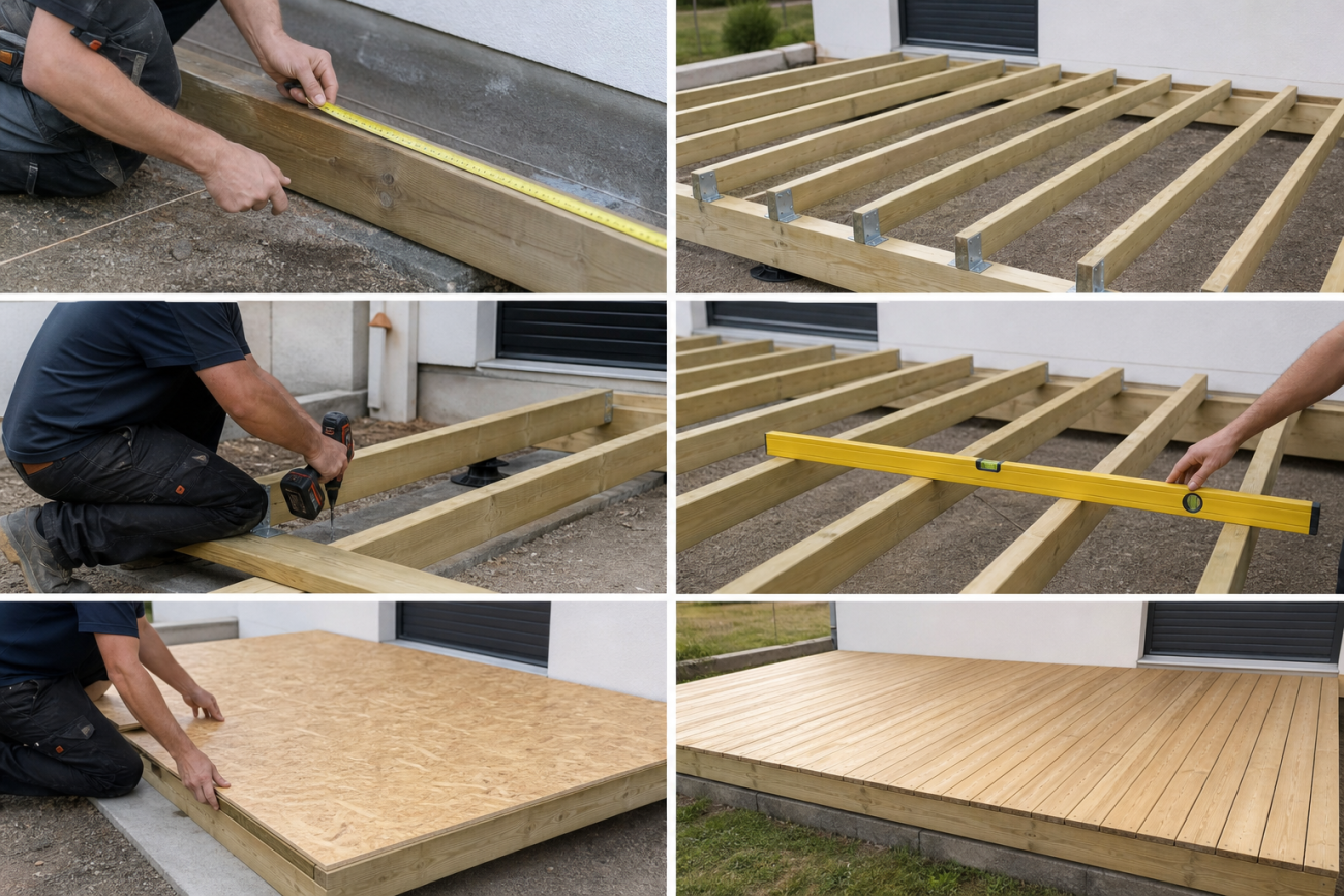 Comment réaliser un solivage en bois étape par étape ? (Guide de pose complet)